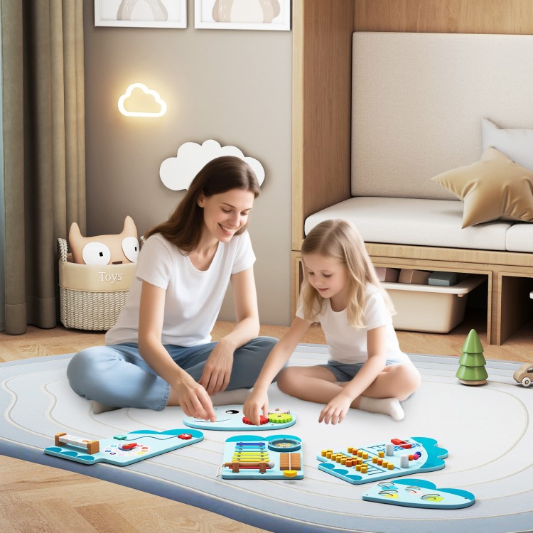 Ścienna tablica edukacyjna w kształcie dinozaura