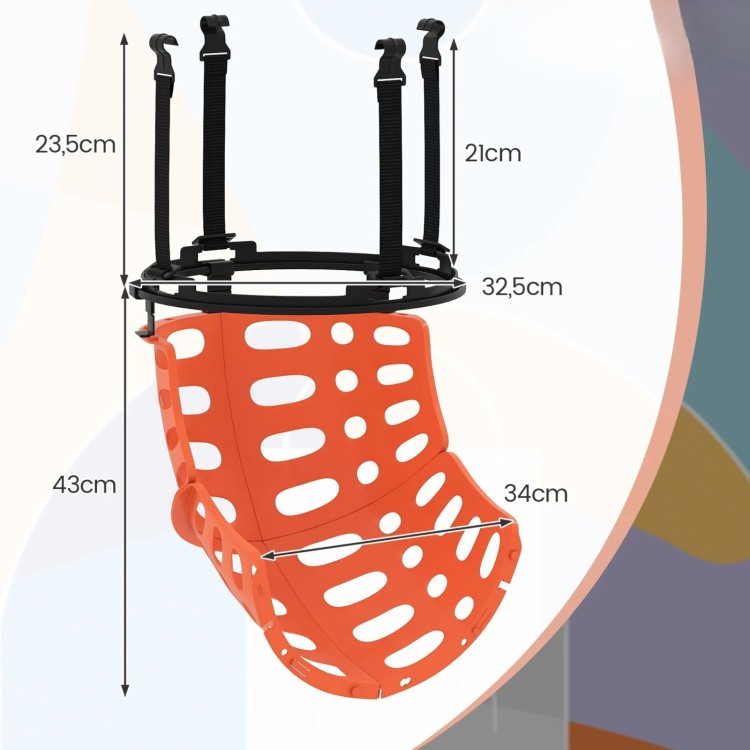 Obrotowy rebounder treningowy do kosza
