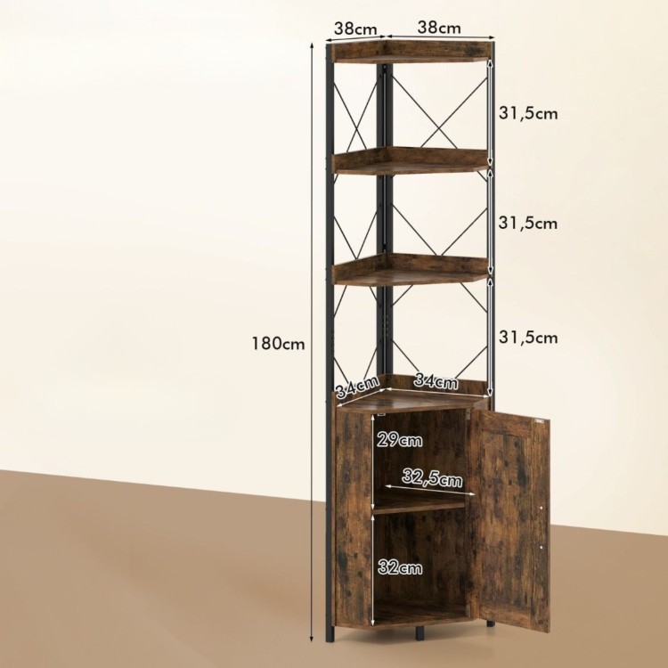 Wolnostojąca narożna szafka kuchenna 180 cm
