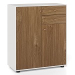 Komoda z 2 szufladami naturalna