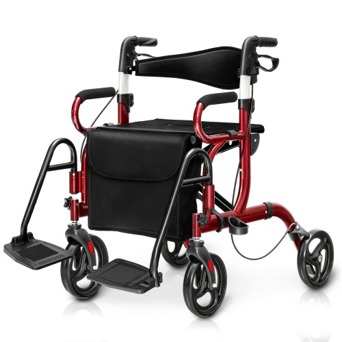 Chodzik dla seniora z siedziskiem - rollator