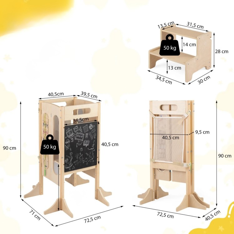 Kitchen helper dla dzieci z tablicą