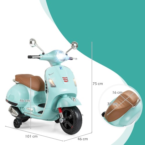 Dziecięcy motocykl elektryczny Vespa