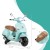 Dziecięcy motocykl elektryczny Vespa