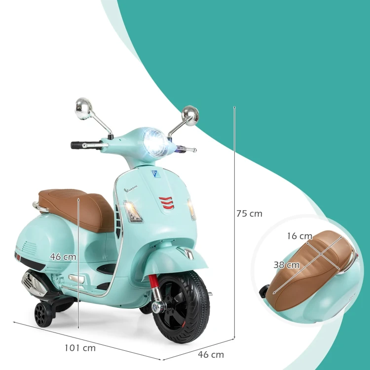 Dziecięcy motocykl elektryczny Vespa