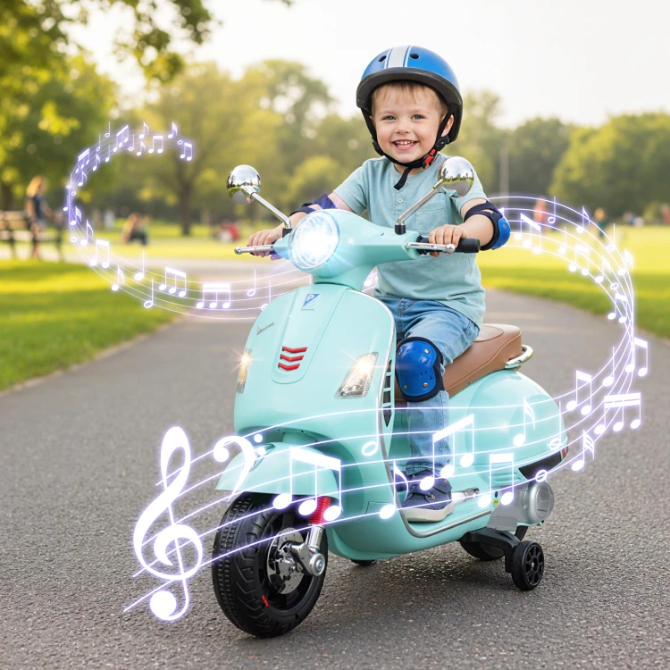 Dziecięcy motocykl elektryczny Vespa