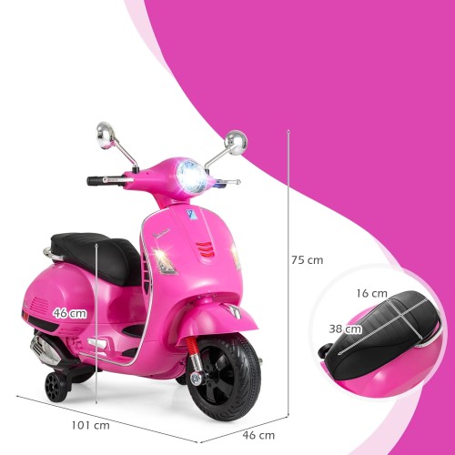 Dziecięcy motocykl elektryczny Vespa