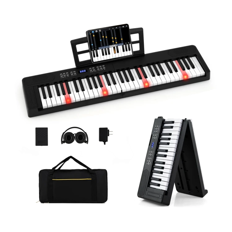 Keyboard składany 61-klawiszowy