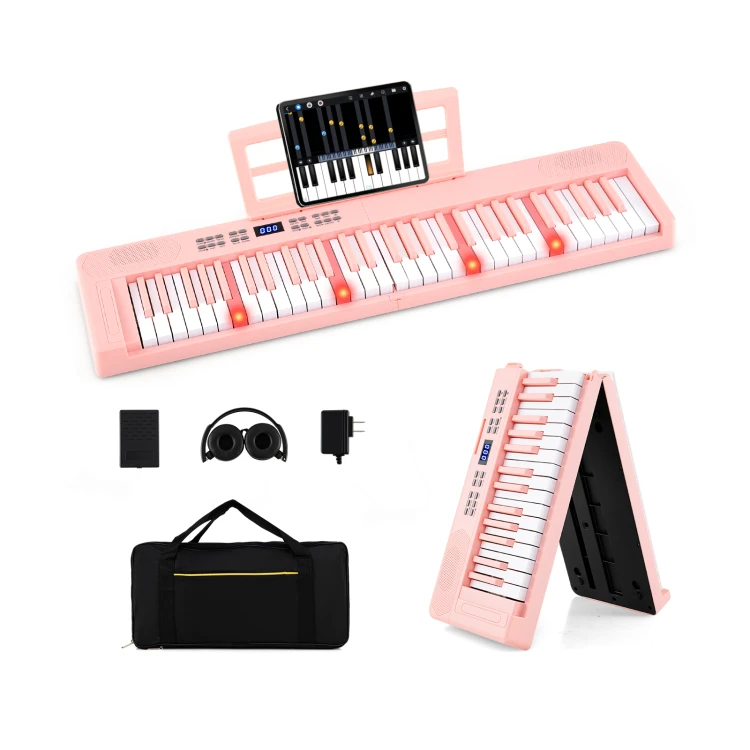 Keyboard składany 61-klawiszowy