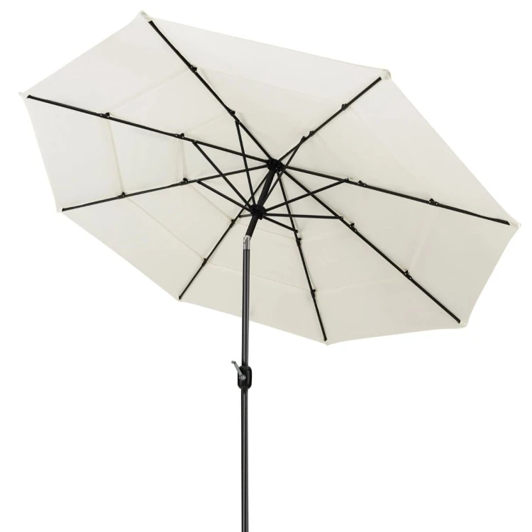 Parasol ogrodowy duży 306 x 252 cm