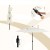 Parasol ogrodowy duży 306 x 252 cm