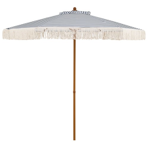 Parasol ogrodowy z frędzlami