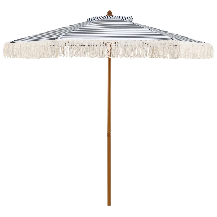 Parasol ogrodowy z frędzlami