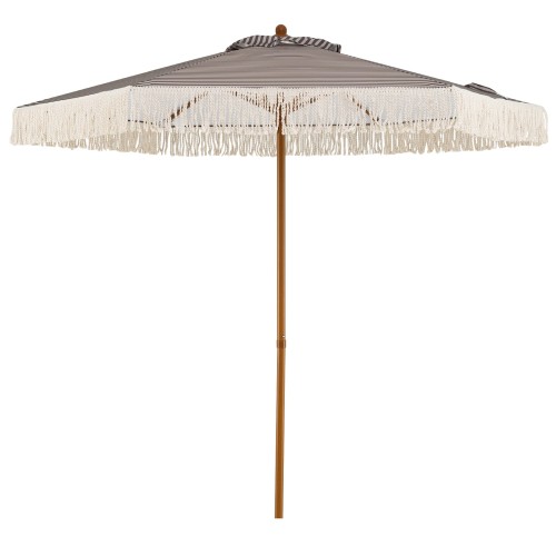 Parasol ogrodowy z frędzlami