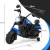Dziecięcy motocykl elektryczny niebieski