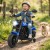 Dziecięcy motocykl elektryczny niebieski