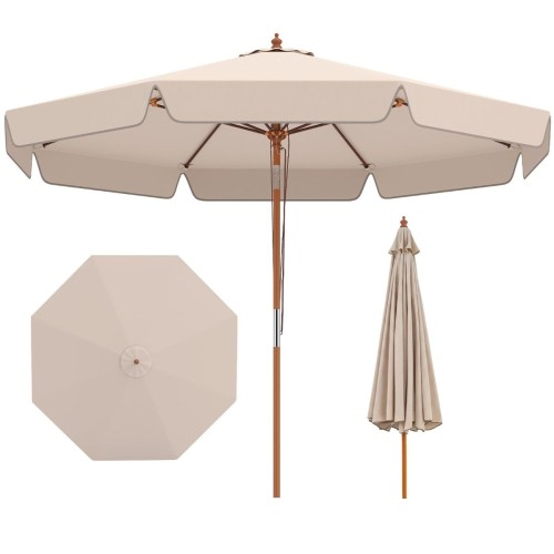 Parasol ogrodowy z funkcją pochylenia