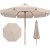 Parasol ogrodowy z funkcją pochylenia