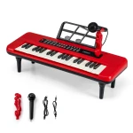37-klawiszowy keyboard z mikrofonem dla dzieci 
