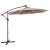 Parasol ogrodowy z oświetleniem LED
