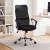 Ergonomiczne krzesło biurowe z podłokietnikami czarne