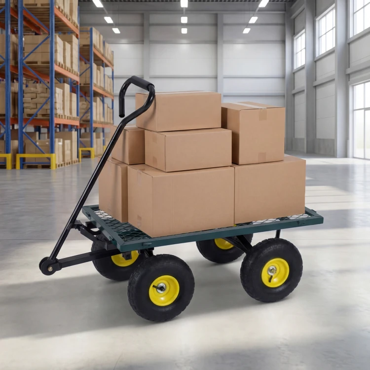 Składany wózek transportowy o udźwigu 408 kg