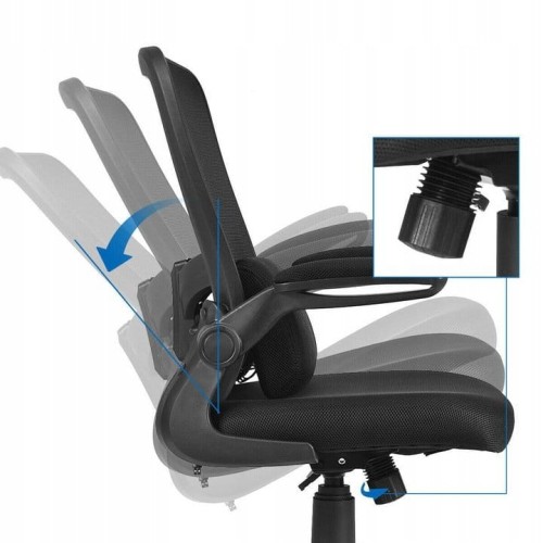 Ergonomiczne krzesło biurowe z masażerem