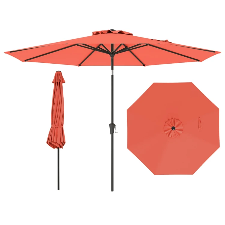 Parasol ogrodowy z korbką 303 cm
