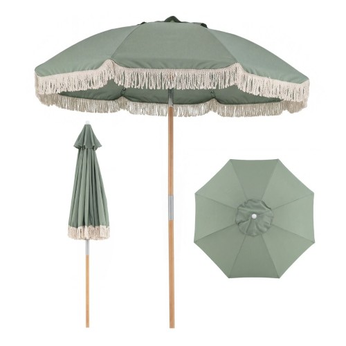 Parasol ogrodowy z frędzlami