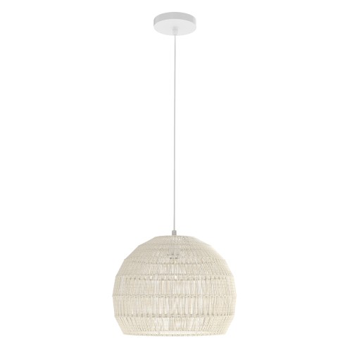 Lampa sufitowa boho z regulowaną wysokością zawieszenia