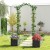 Pergola dla roślin pnących łuk ogrodowy 2 w 1