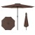 Parasol tarasowy 350 cm z korbką