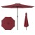 Parasol tarasowy 350 cm z korbką