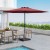 Parasol tarasowy 350 cm z korbką