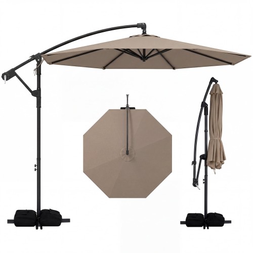 Parasol ogrodowy z wysięgnikiem