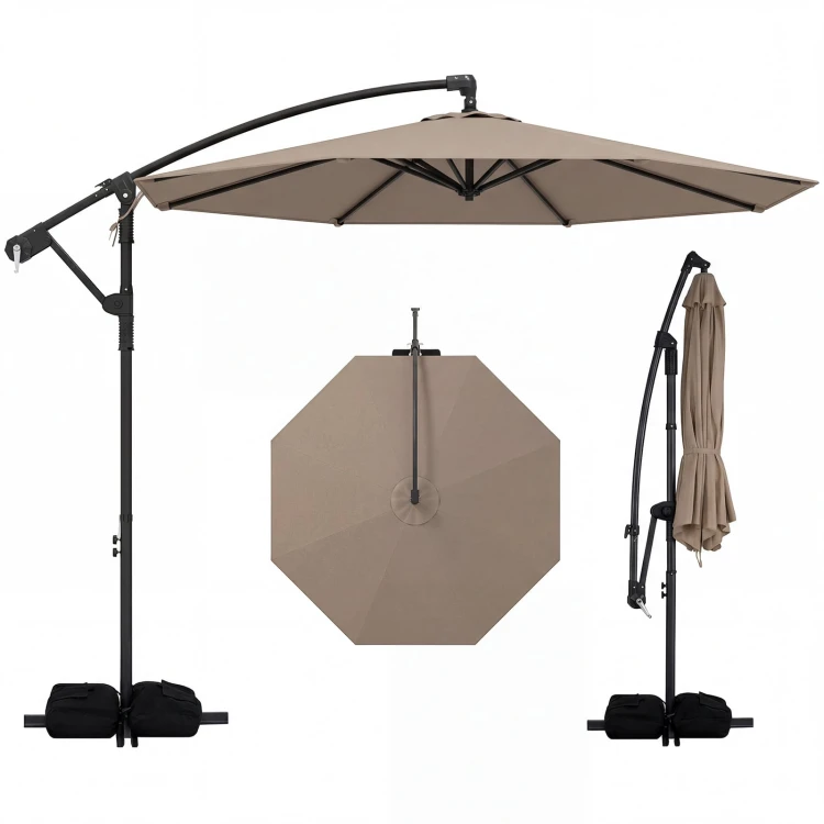 Parasol ogrodowy z wysięgnikiem