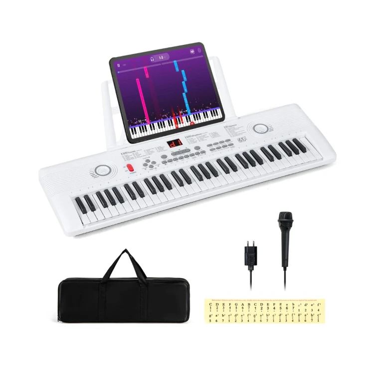 61-klawiszowy keyboard dziecięcy z mikrofonem