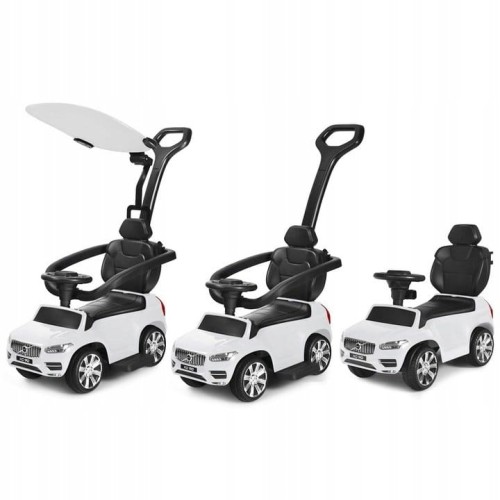 Auto jeździk dla dzieci 3w1 białe