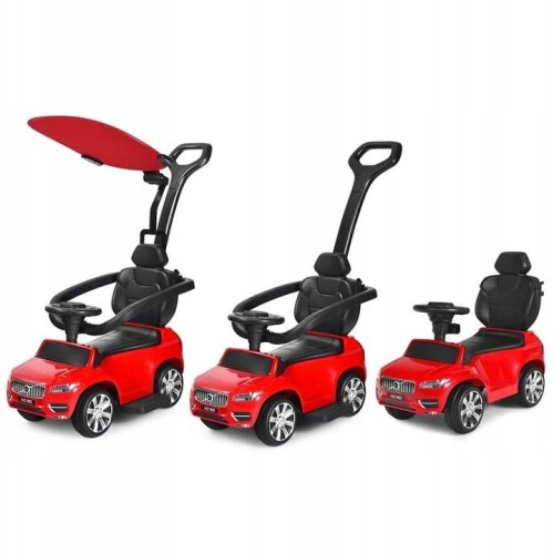 Auto jeździk dla dzieci 3w1 czerwone