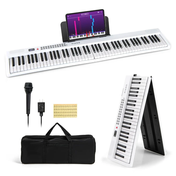 88-klawiszowy składany keyboard