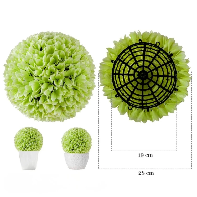 Roślina ozdobna kula Ø28 cm 2 szt