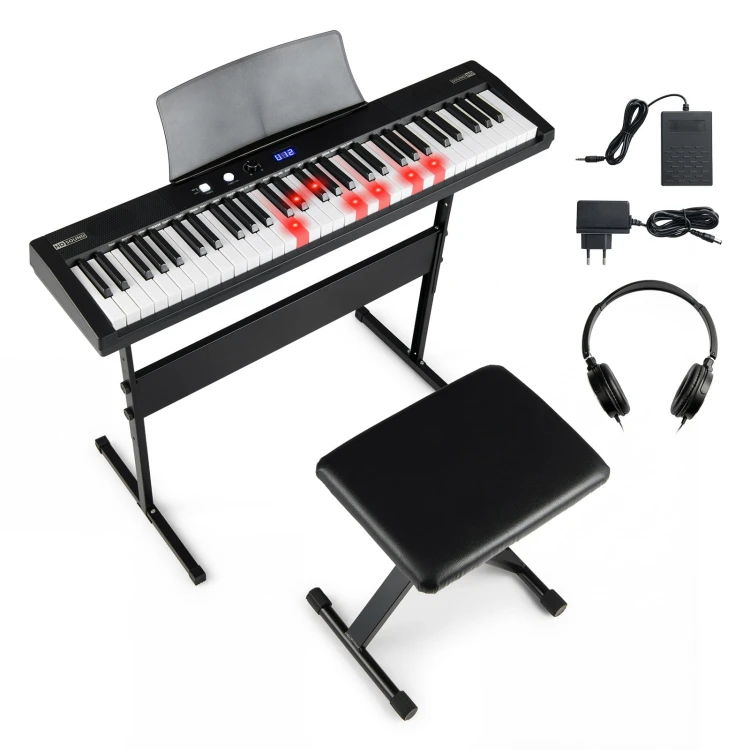 61-klawiszowy keyboard z podstawką
