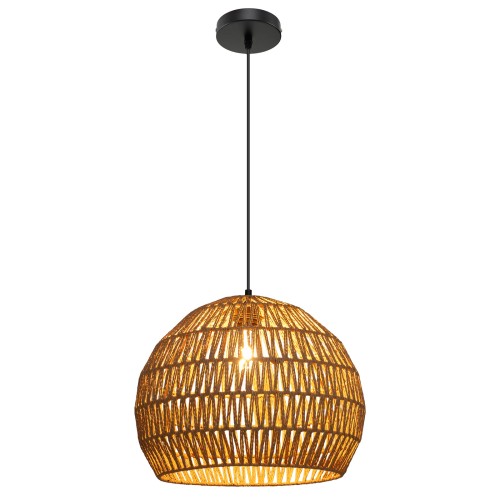 Lampa sufitowa boho z regulowaną wysokością