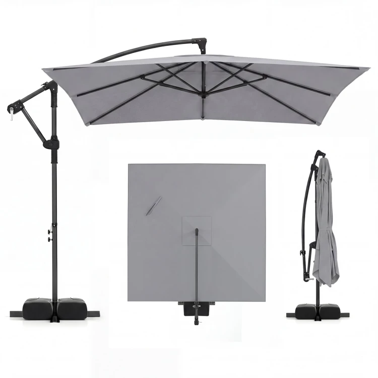 Parasol ogrodowy z wysięgnikiem