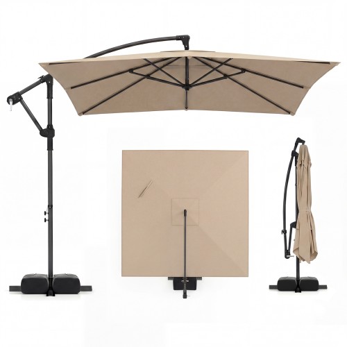 Parasol ogrodowy z wysięgnikiem