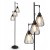 Lampa podłogowa stojąca metalowa industrialna