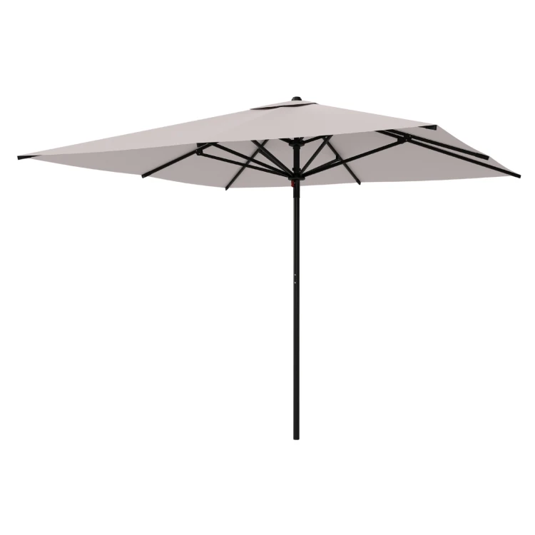 Kwadratowy parasol ogrodowy z pokrowcem ochronnym
