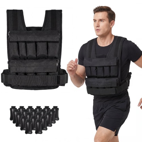 Kamizelka treningowa z regulowanym obciążeniem 20 kg