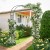 Metalowa pergola ogrodowa