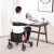 Lekki aluminiowy rollator z regulacją wysokości